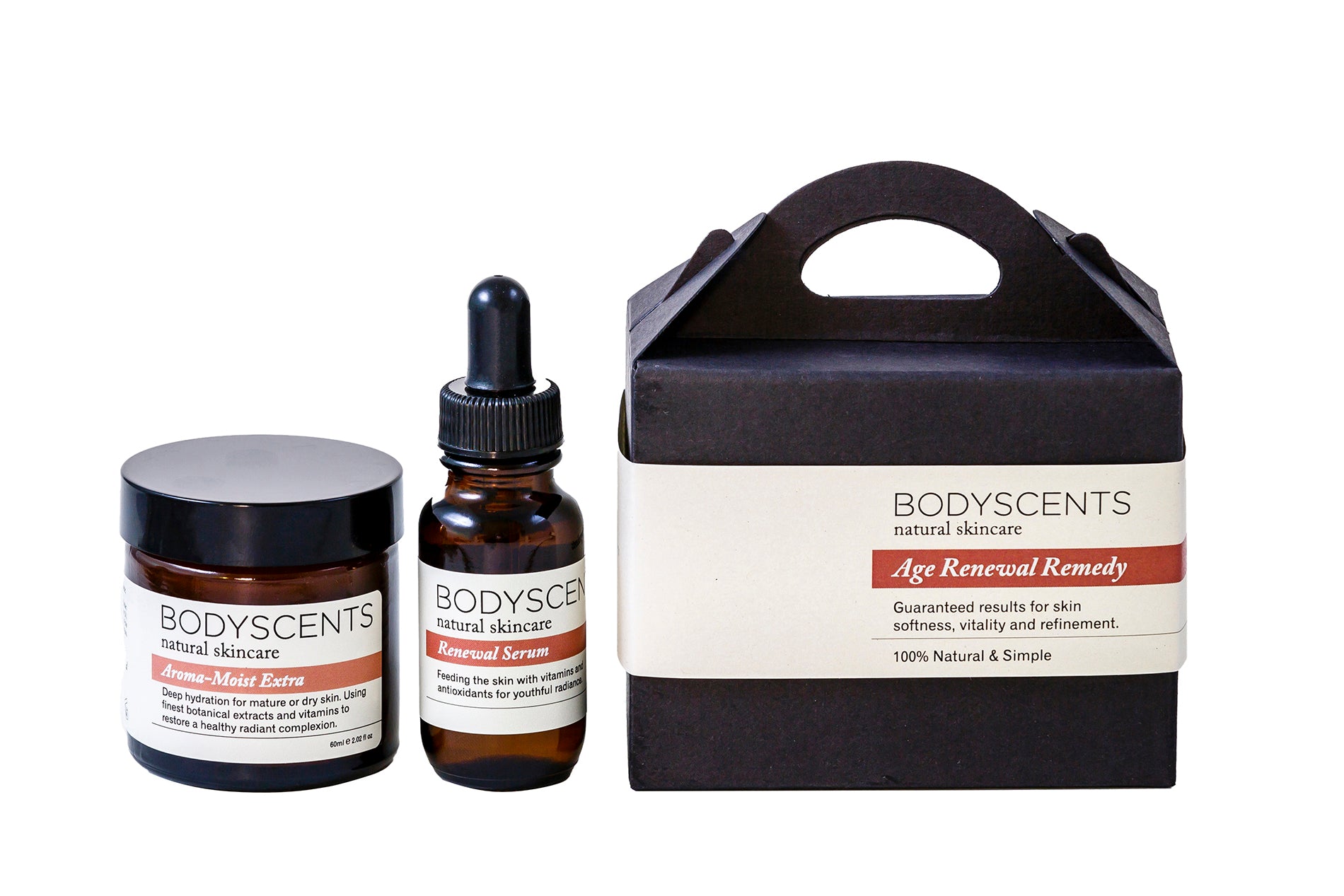 Age Renewal Remedy - Best Face Cream and Face Serum included - Bodyscents